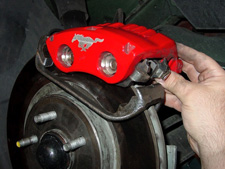 Replace Mustang Front Brakes