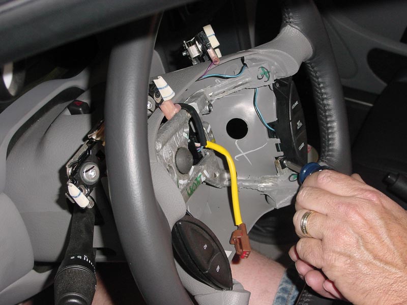 How to install an FR500 steering wheel