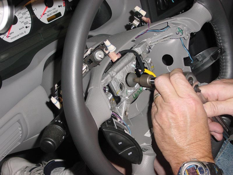 How to install an FR500 steering wheel