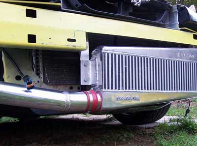 Vortech Intercooler install Ford Mustang