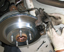 How to change your rear brakes.