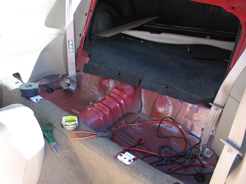 2003 Ford mustang rear seat removal #6